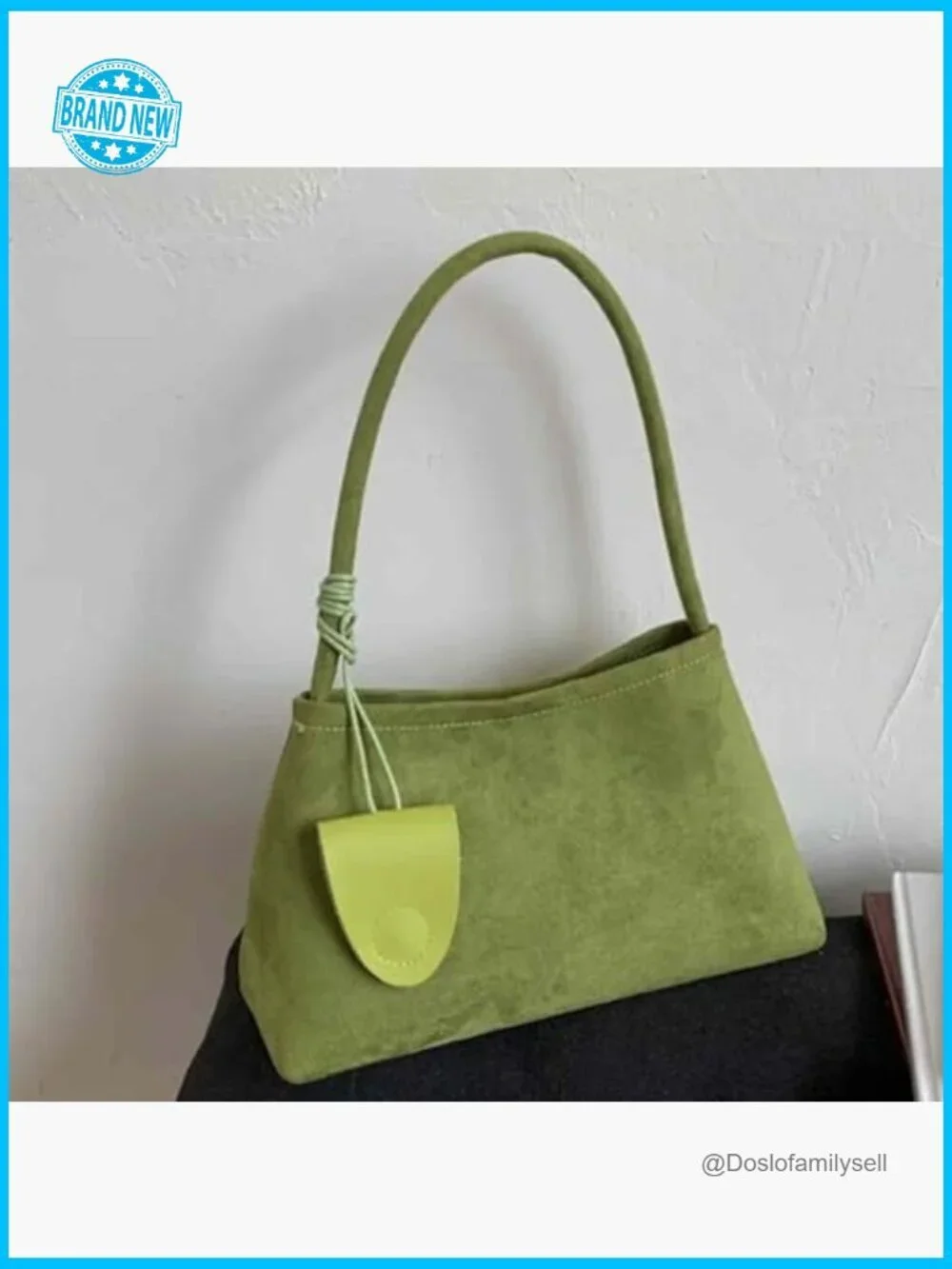 Suede Shoulder Bag Tote Hobo Purse Cute Trendy Leather Handbag Clutch Satchel